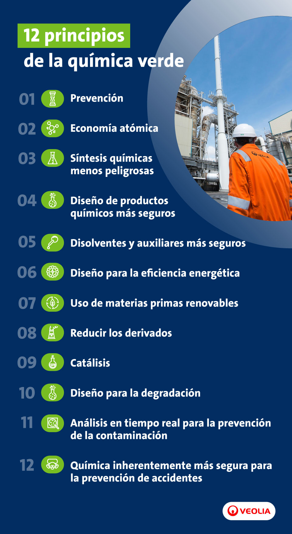 12 principios de la química verde